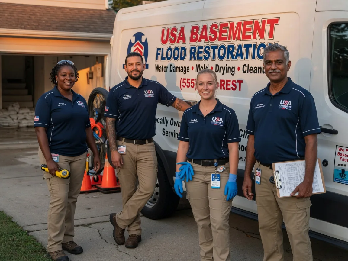 Basement Flood Cleanup company in North Star, OH